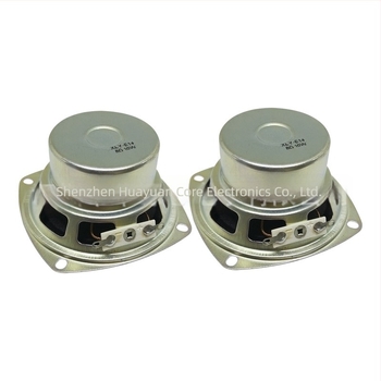 Difuzor pătrat de 3 inchi, gamă întreagă, magnet dublu, 16-core, 8 Ω, 10 W