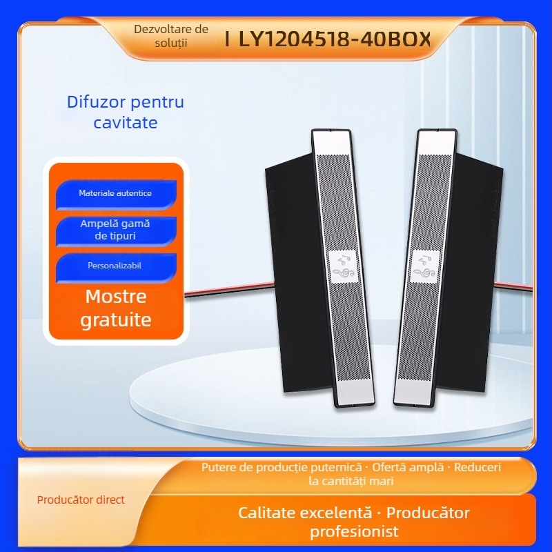 Sound Pilot difuzor Bluetooth de 40 mm pentru oglinda inteligentă de baie — 4 Ω, 3 W, ieșire laterală, fidelitate înaltă
