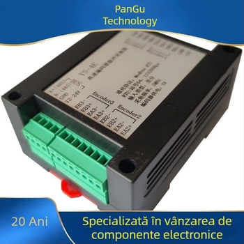 Pangu dispozitiv de achiziție a impulsurilor pentru encoder, 4 canale, RS-485, Modbus RTU, intrare diferențială de 5 MHz