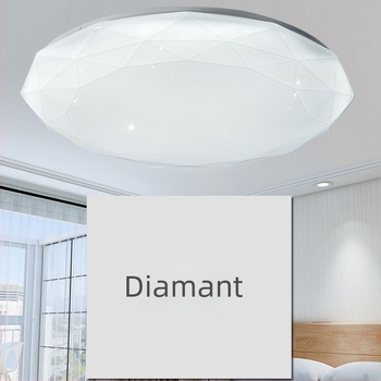 Lumină LED de plafon rotundă, stil minimalist modern, pentru dormitor și sufragerie