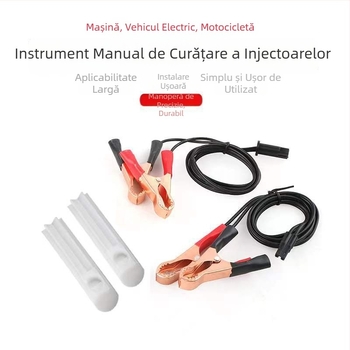 Unealtă manuală pentru curățarea duzei de injecție și a sistemului de alimentare cu agent de curățare