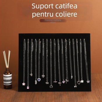 Suport pliabil pentru lanțuri și brățări, afișaj și depozitare bijuterii