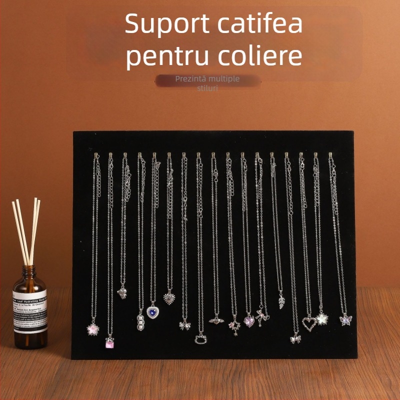 Suport pliabil pentru lanțuri și brățări, afișaj și depozitare bijuterii