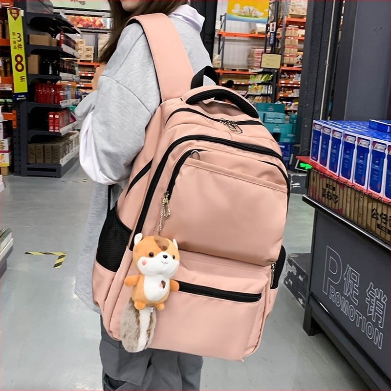Rucsac din nylon, 20–35 L, unisex, stil urban, Harajuku Ulzzang