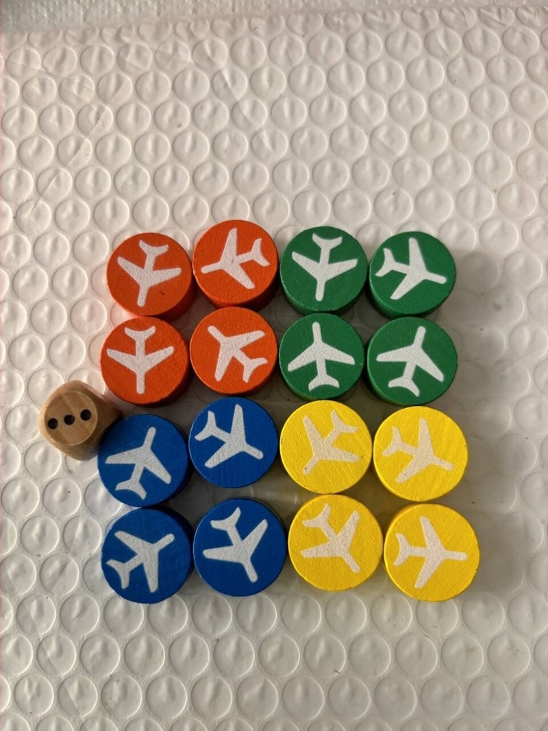 Set multifuncțional de piese pentru șah: șah chinezesc, Go, Gomoku, șah internațional, Jungle (Dou Shou Qi) și Flying Chess