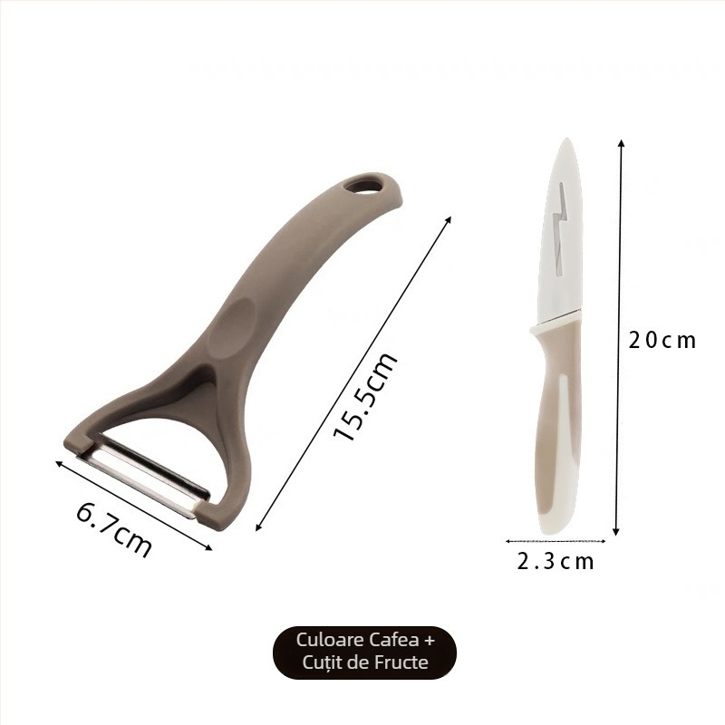Descojitor multifuncțional pentru fructe și legume, pentru mere și pere, pentru pepeni