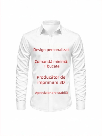 Top cardigan unisex cu mâneci lungi, imprimeu digital 3D, personalizabil
