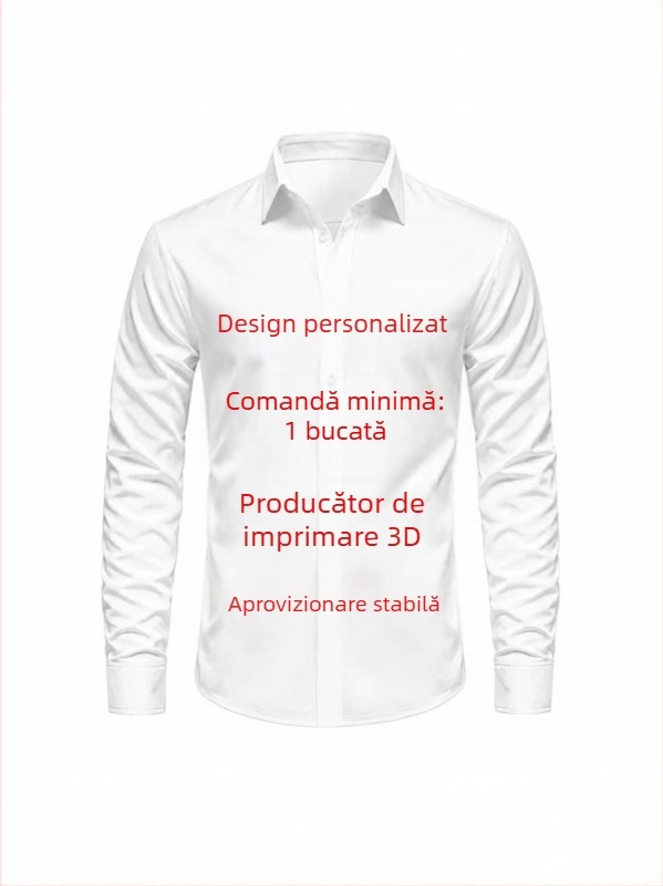 Top cardigan unisex cu mâneci lungi, imprimeu digital 3D, personalizabil