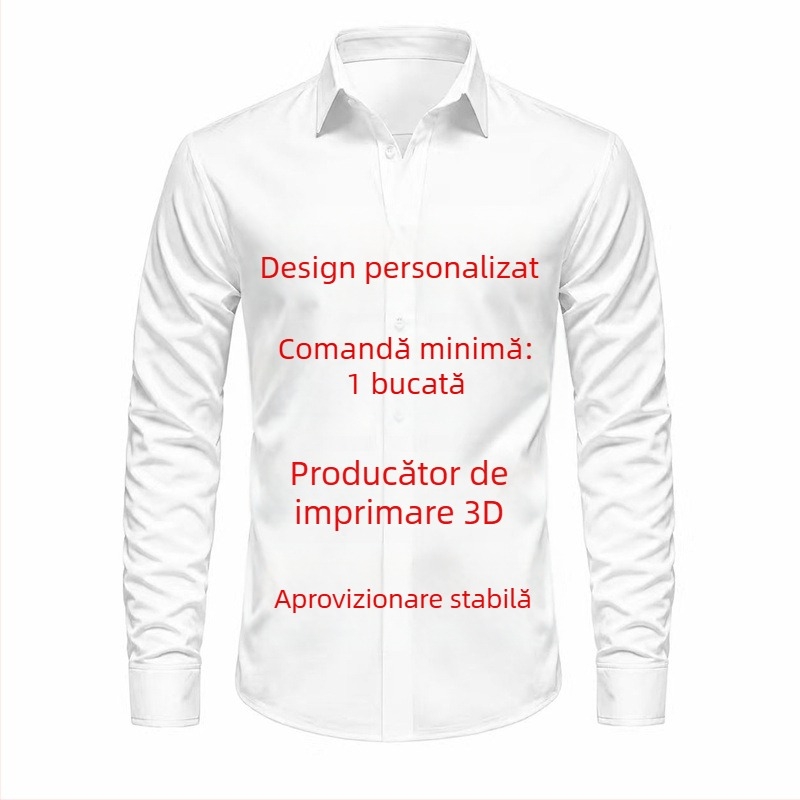 Top cardigan unisex cu mâneci lungi, imprimeu digital 3D, personalizabil