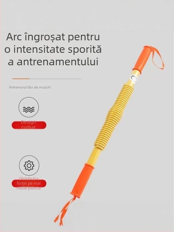 Întăritor de brațe cu arc gros pentru bărbați, echipament de fitness acasă pentru brațe și piept, trainer pentru priză, aparat de exerciții multifuncțional