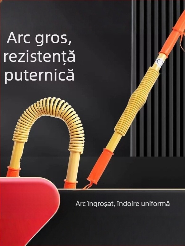 Întăritor de brațe cu arc gros pentru bărbați, echipament de fitness acasă pentru brațe și piept, trainer pentru priză, aparat de exerciții multifuncțional