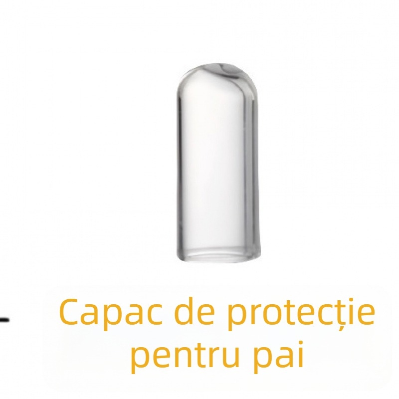 Pai de sticlă termorezistent, transparent, 30 cm, compatibil cu Stanley Ice Cup, de calitate alimentară, drept și curbat