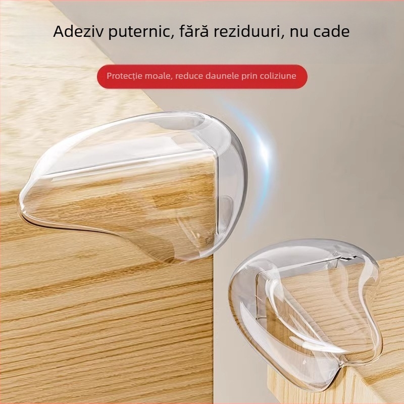 Protector de colț pentru masă – protecție împotriva loviturilor la colțul drept, protecția marginii, potrivit pentru hotă și ferestre
