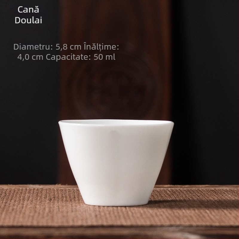 Ceașcă de ceai din ceramică Kung Fu, mică ceașcă de degustare a ceaiului, stil minimalist