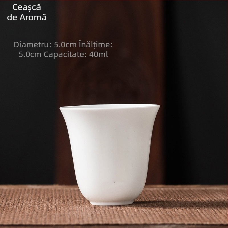 Ceașcă de ceai din ceramică Kung Fu, mică ceașcă de degustare a ceaiului, stil minimalist
