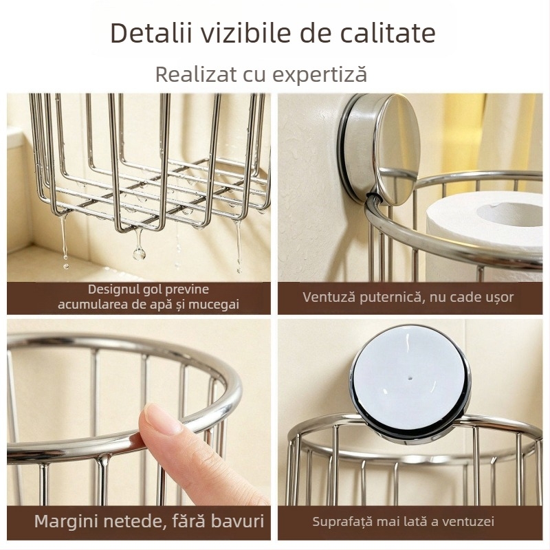 Coș de depozitare pentru ceapă, ghimbir și usturoi; montat pe interiorul ușii dulapului; controlează transferul de mirosuri; depozitare organizată pentru ghimbir, usturoi și ardei iute.