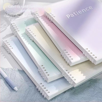 Caiet cu foi detașabile de engleză, design minimalist, dimensiune B5, Konai, pentru elevi de gimnaziu și liceu, format A4 detașabil pentru corectarea greșelilor, stil nostalgic retro