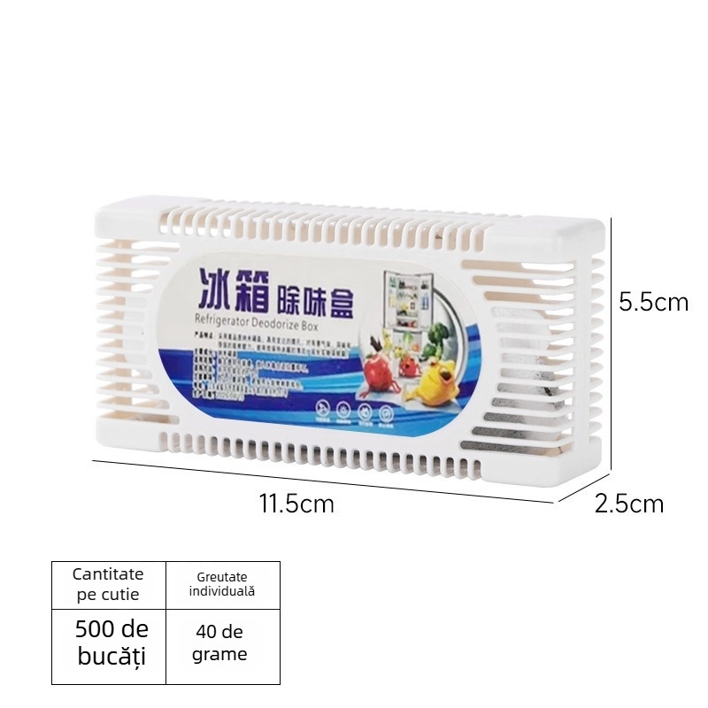 Deodorizant pentru frigider cu cărbune activ pentru eliminarea mirosurilor și purificarea aerului