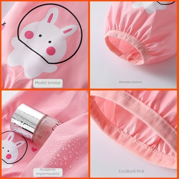 Mansete de protecție extinse pentru bucătărie, impermeabile, rezistente la ulei, anti-murdărire, stil desen animat, unisex, pentru toamnă și iarnă.