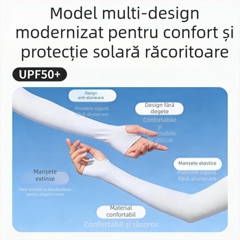 Manșete fără cusur, culoare pielii, pentru acoperirea cicatricilor și tatuajelor, subțiri pentru vară, pentru bărbați și femei, protecție solară UV
