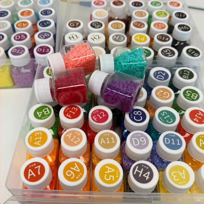 Cutie de depozitare multifuncțională pentru mărgele, cu compartimente separate pentru mărgele și accesorii, organizator transparent pentru bijuterii, cutie rezistentă la praf