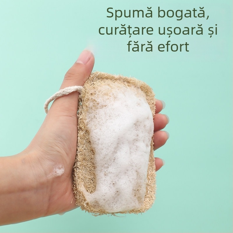 Lufa burete pentru vase, cârpă de bucătărie, curățare, îndepărtarea uleiului și a petelor, uz casnic