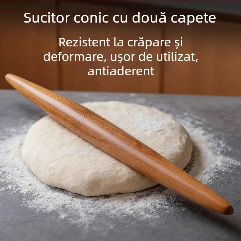 Pengyi Role din lemn antiaderent pentru aluat, fondant, paste și foi de gyoza
