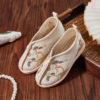 Pantofi din pânză Dengyun pentru băieți – toamnă, broderie jacquard, stil Beijing vechi, pantofi casual din pânză