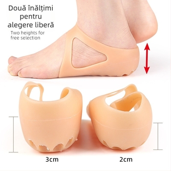 Insert de toc perforat pentru creșterea înălțimii, 2 cm sau 3 cm, insert din silicon integrat, design biomimic