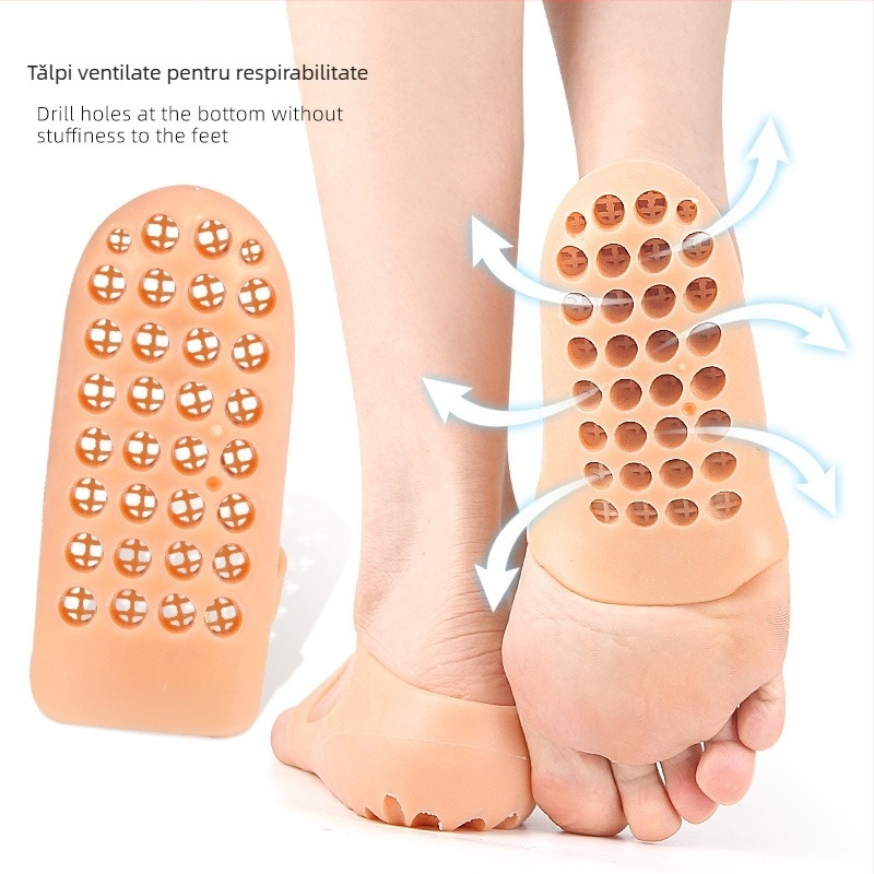 Insert de toc perforat pentru creșterea înălțimii, 2 cm sau 3 cm, insert din silicon integrat, design biomimic