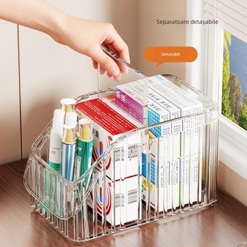 Organizator de unguente în tuburi, raft compact de depozitare a medicamentelor pentru uz casnic