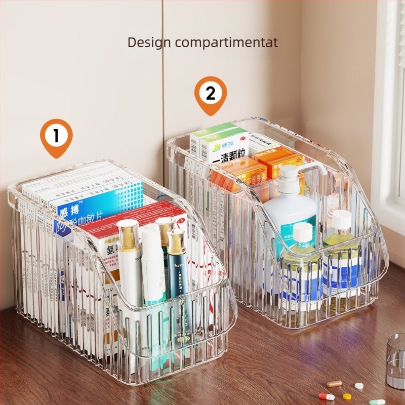 Organizator de unguente în tuburi, raft compact de depozitare a medicamentelor pentru uz casnic