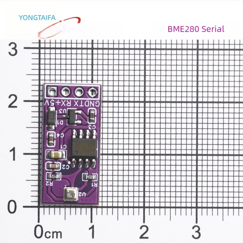 Modul senzor industrial BME280/BMP280 pentru temperatură, umiditate și presiune atmosferică, cu interfață TTL serială