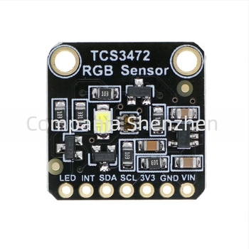 TCS34725 Senzor de recunoaștere a culorii cu RGB, modul senzor de lumină ambiental, interfață I2C, compatibil STM32