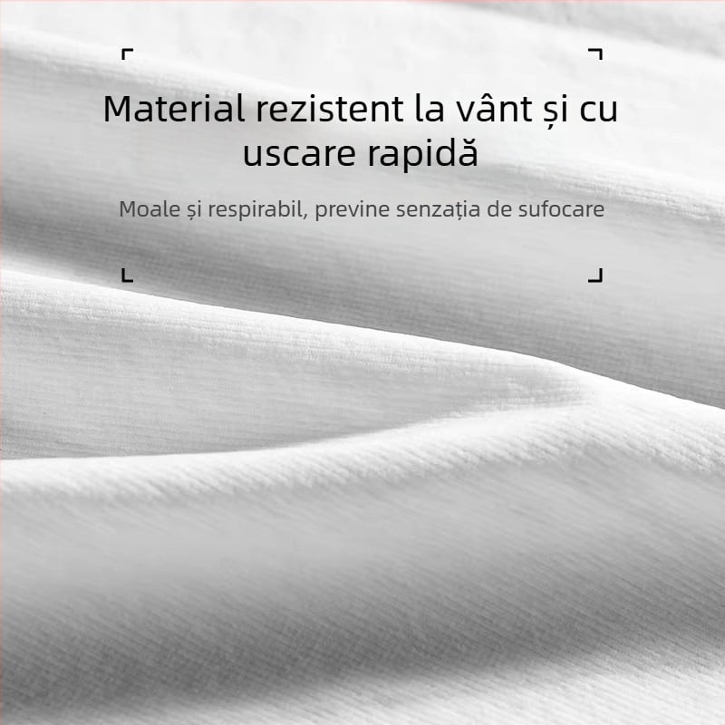 Tricou/Geacă de antrenament pentru bărbați cu fermoar parțial, uscare rapidă, protecție solară, mâneci lungi, pentru alergare și fitness – toamnă-iarnă