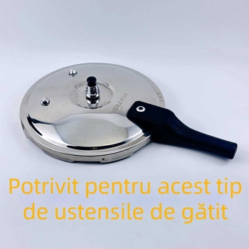 Set garnituri pentru oale sub presiune din oțel inoxidabil: inele de etanșare, garnituri din cauciuc, plăci de sprijin și distanțiere
