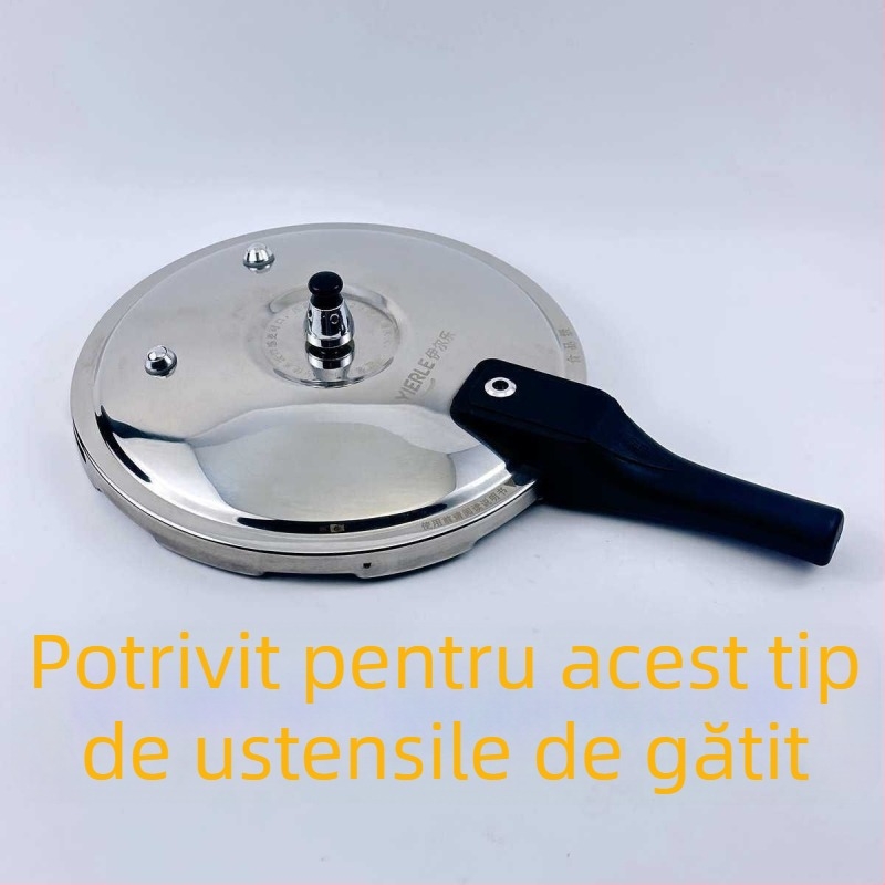 Set garnituri pentru oale sub presiune din oțel inoxidabil: inele de etanșare, garnituri din cauciuc, plăci de sprijin și distanțiere