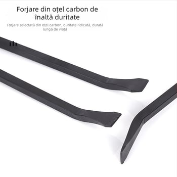 Bară de desfacere multifuncțională pentru tâmplă, montaj uși și ferestre, unealtă de demontare a anvelopelor, mică bară de uz casnic cu șurubelniță
