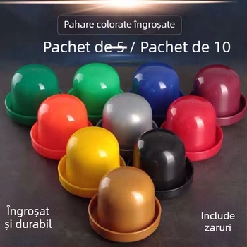 Set de cupe pentru zaruri și suporturi pentru zaruri pentru baruri și cluburi de noapte