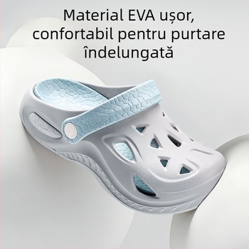 Happy Mary Sandale EVA perforate de vară pentru copii și adulți, casual, antiderapante pentru plajă