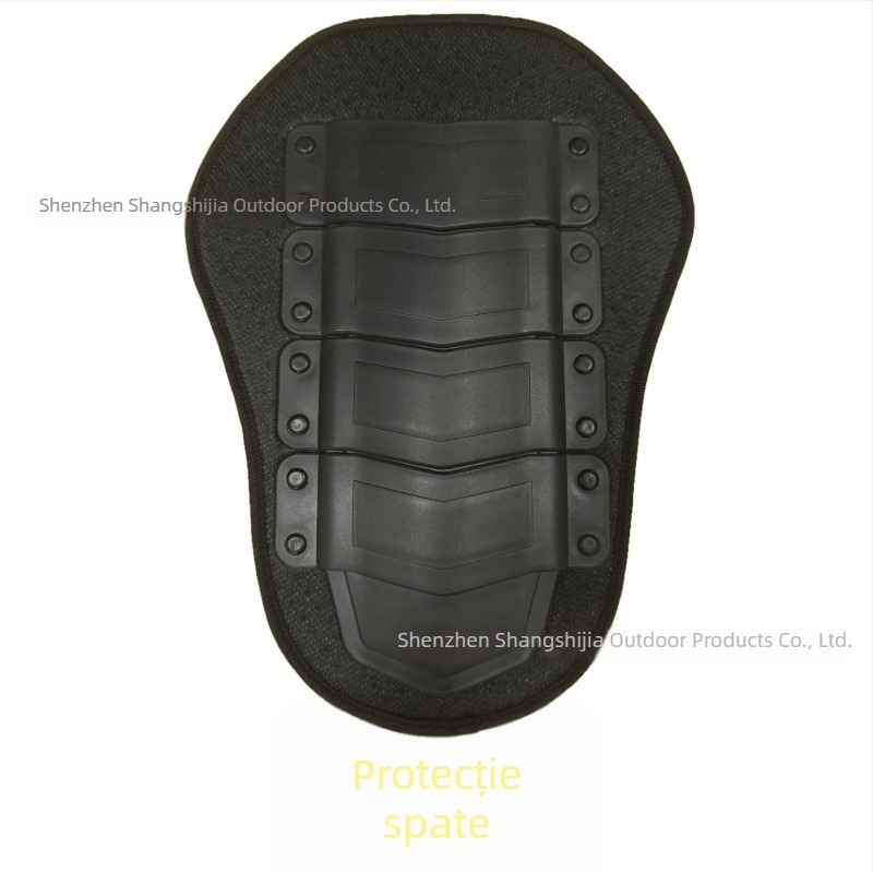 Set de protecție pentru motocicletă de 7 piese cu protecții pentru spate, genunchi, piept, cot și umeri