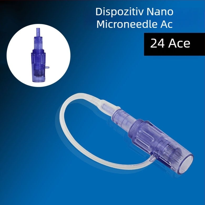 Dispozitiv electric de microneedling cu ace nano 3D5D și infuzie cu apă — consumabile de înlocuire