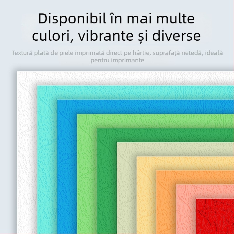 Hârtie texturată A4 180 g/m² pentru legare – coperți pentru documente de licitații și contracte