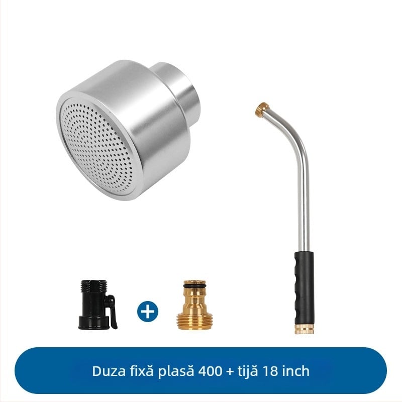 Pistol de udare detașabil pentru răsaduri, debit mare, duză din aliaj de aluminiu pentru seră, ochiuri 400 și 2000