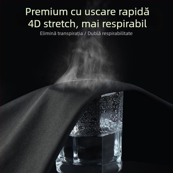 Set de compresie cu uscare rapidă pentru bărbați, pentru alergare și antrenament în sezonul rece