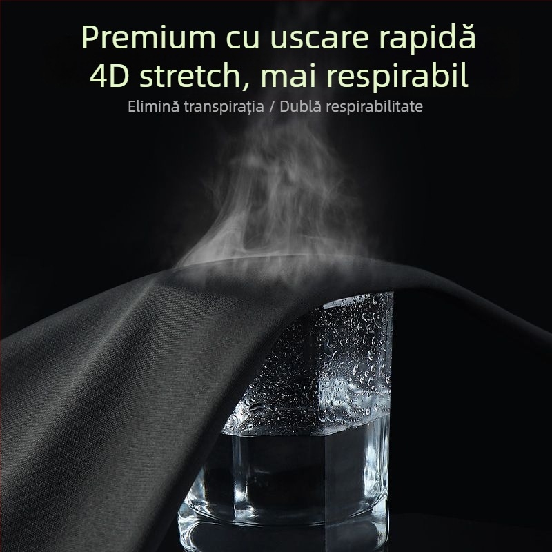 Set de compresie cu uscare rapidă pentru bărbați, pentru alergare și antrenament în sezonul rece