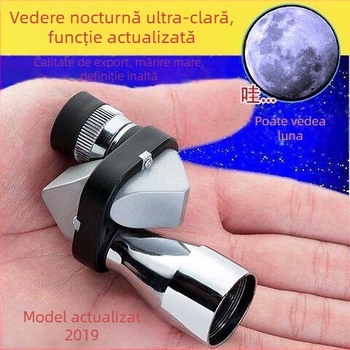 Telescop monocular cu vizibilitate HD, viziune de noapte, compatibil cu camera telefonului, compact și portabil pentru concerte în aer liber