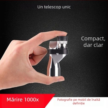 Telescop monocular cu vizibilitate HD, viziune de noapte, compatibil cu camera telefonului, compact și portabil pentru concerte în aer liber