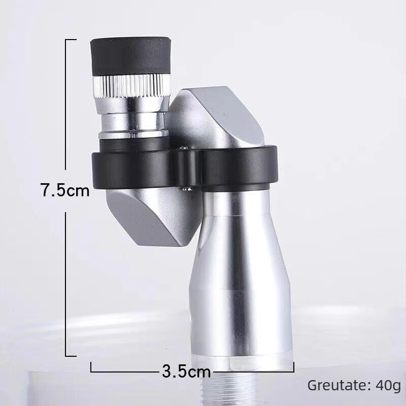 Telescop monocular cu vizibilitate HD, viziune de noapte, compatibil cu camera telefonului, compact și portabil pentru concerte în aer liber