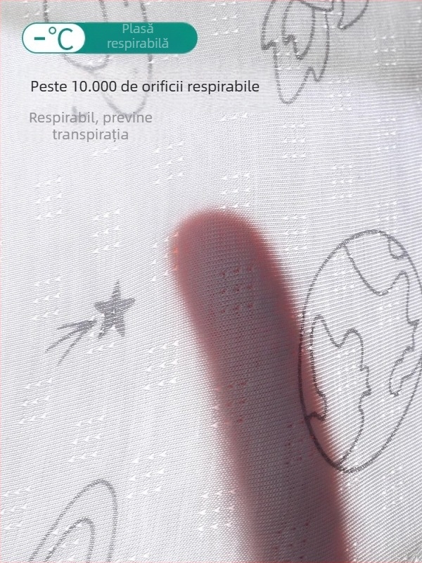 Boxeri de vară din plasă ușoară pentru băieți de mărimi medii până mari, Clasa A, bumbac, țesătură Ice Silk